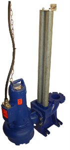 Pompe à eaux usées haute pression en fonte Amarex CN 50-125, pompe submersible à accouplement direct 15 kW (20,12 ch) DN32-DN100 - Product Image 2