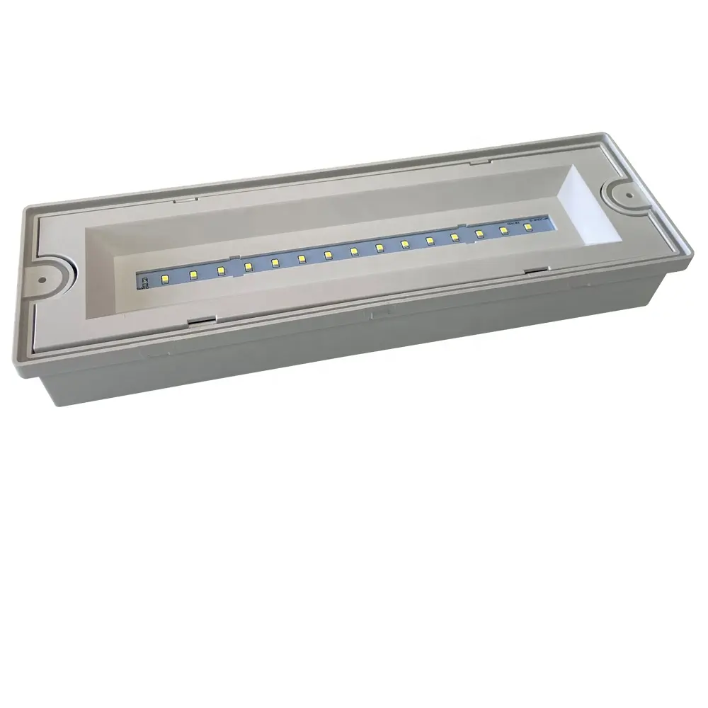 Protección IP65 Buen precio Industrial Comercial LED Luz DE EMERGENCIA LED con pilas