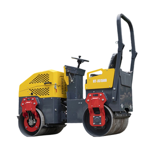 HIGHTOP Hot Sale Asphalt Preis 1,5 Tonnen hydraulische Mini-Straßen walze für schmale Räume Made in China - Product Image 5