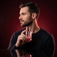 Flacon de parfum de haute qualité rose, flacon de parfum OEM 30 ml, flacon de parfum de luxe rechargeable 50 ml, flacon de parfum en verre