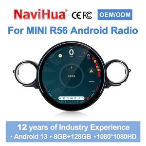 Pantalla Táctil Navihua de 12 Pulgadas para BMW MINI F54 F55 F56 F60 NBT EVO R56 R60, Radio de Coche Android, Reproductor de Audio DVD, Carplay Multimedia - Product Image 1