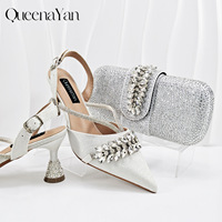 Collection Printemps 2026 : Ensemble Chaussures à Talons Hauts et Sacs à Motifs Diamantés pour Femme – Prix Abordable