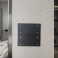 Interruptor de pared inteligente Tuya Zigbee de 8 teclas, 220-240V, compatible con grabado láser, Hogar Inteligente