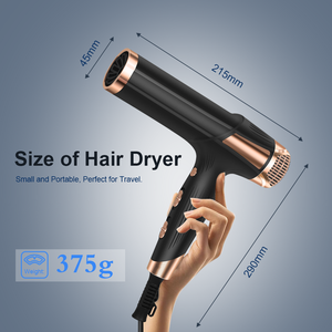 Asciugacapelli Professionale con Motore BLDC 2400W, Asciugacapelli di Alta Qualità per Salone, Phon a Ioni Negativi Portatile - Product Image 5