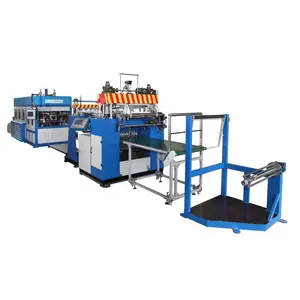 Automatic Vacuum Forming Cutting Machine for plastic dish, tray, lid, container,box