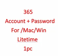 Logiciel Office 365 Pro Plus Enterprise, accès par compte et mot de passe pour MAC, licence à vie pour 1 appareil, en stock
