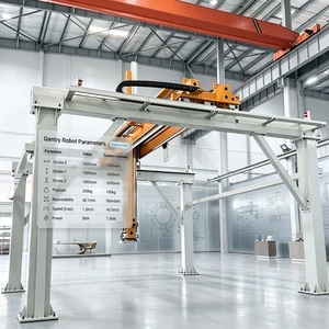Manipulador de pórtico compacto, robot inteligente de estructura de celosía para transferencia de materiales sin operador en talleres con espacio limitado - Product Image 4