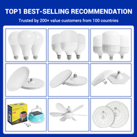 Plafonnier LED encastré rond ou carré en plastique haute luminosité pour bureau, magasin, maison, 12W, 18W, 24W, 36W