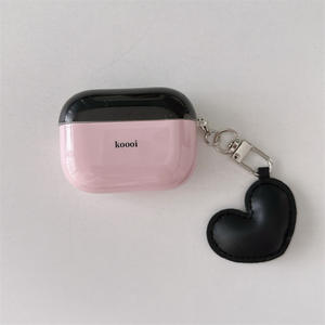 Étui pour écouteurs Apple AirPods 4ème génération, nouvelle coque simple intégrale noire et rose anti-chute - Product Image 6