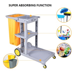 รถเข็นทำความสะอาดขนาดเล็ก,รถเข็นทำความสะอาดโรงแรมรถเข็นซักรีด - Product Image 6