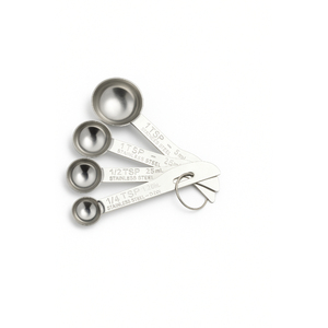 Juego de 8 Tazas y Cucharas Medidoras de Acero Inoxidable de Primera Calidad con Marcas Grabadas - Product Image 5