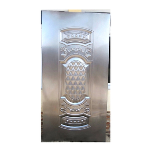 <span class=keywords><strong>Plato</strong></span> De Acero inoxidable precio barato molde puerta de acero piel en relieve chapa de hierro prensado puerta Panel de piel para puerta - Product Image 2