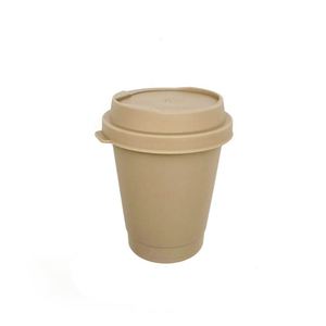 Vaso Reutilizable Totalmente Degradable para Bebidas Calientes de 12 oz |   Compostable y Ecológico, Libre de PLA - Product Image 1