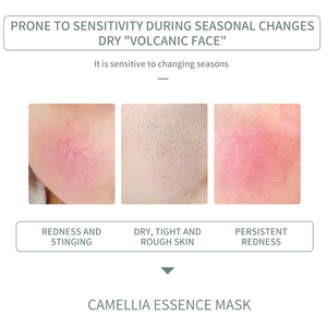Maschera Idratante all'Essenza di Camelia a Marchio Privato, Maschera in Foglio di Alta Qualità <span class=keywords><strong>per</strong></span> Idratazione del <span class=keywords><strong>Viso</strong></span>, Riduzione dei Pori e delle <span class=keywords><strong>Rossori</strong></span>, Adatta a Tutti i Tipi di Pelle - Product Image 3