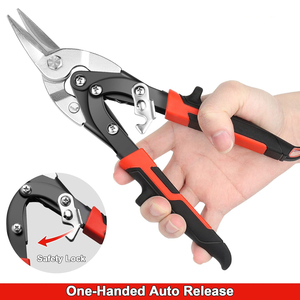 Nhiệm Vụ Nặng Nề Công Nghiệp Của Nhãn Hiệu Thép Không Gỉ Tấm Kim Loại Cắt Dây Thép Cắt Kéo Hàng Không Tin <span class=keywords><strong>Snips</strong></span> Mịn Chống-Trượt - Product Image 3