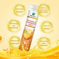 Suplemen Nutrisi Winstown Vitamin C Tablet Effervescent 1000mg Rasa Jeruk Vitamin C Kompleks Vitamin E Pil Multivitamin
