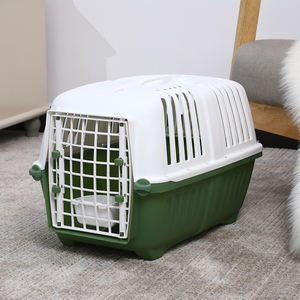 <span class=keywords><strong>Cage</strong></span> de vol pour animaux de compagnie approuvée par la compagnie aérienne en matière plastique de transporteur de voyage détachable de haute qualité pour animaux de compagnie - Product Image 2