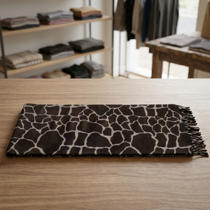 Écharpe pour homme en cachemire pur, longue, à motifs imprimés, écologique, multi-motifs, pour un usage quotidien - Product Image 3