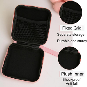 Pretty Large Capacity Herzmuster Geldbörse Organizer Reiseessentials für Frauen Silikon-Speichertasche Münzbeutel mit fester Ras - Product Image 5