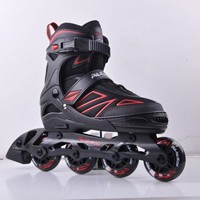 Patins à roulettes PAPAISON pour garçons et filles, taille réglable pour débutants, chaussures de patins à roulettes pour hommes et femmes, lames pour enfants, jeunes et enfants