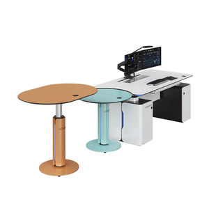 Console commerciale ergonomique réglable en hauteur, idéale pour divers espaces de bureau, conçue pour le confort humain - Product Image 6