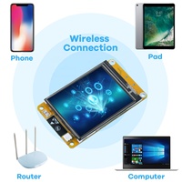 Layar sentuh 2.4 "240X320 dengan modul ESP32 WIFI + BT Dual-core ILI9341 Driver LCD TFT 2.4 inci layar untuk layar Arduino Esp32