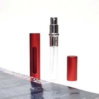 Mini vaporisateur de parfum portable rechargeable, flacon vide de voyage 5ml 8ml en plastique recyclable pour cosmétiques