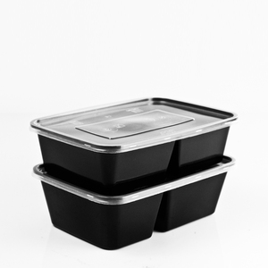 In Logo <span class=keywords><strong>500Ml</strong></span> 650Ml 750Ml Hình Chữ Nhật Rõ Ràng Trong Suốt <span class=keywords><strong>PP</strong></span> Dùng Một Lần Nhựa Ăn Trưa Hộp Thực Phẩm <span class=keywords><strong>Container</strong></span> Dùng Một Lần Với Nắp - Product Image 2