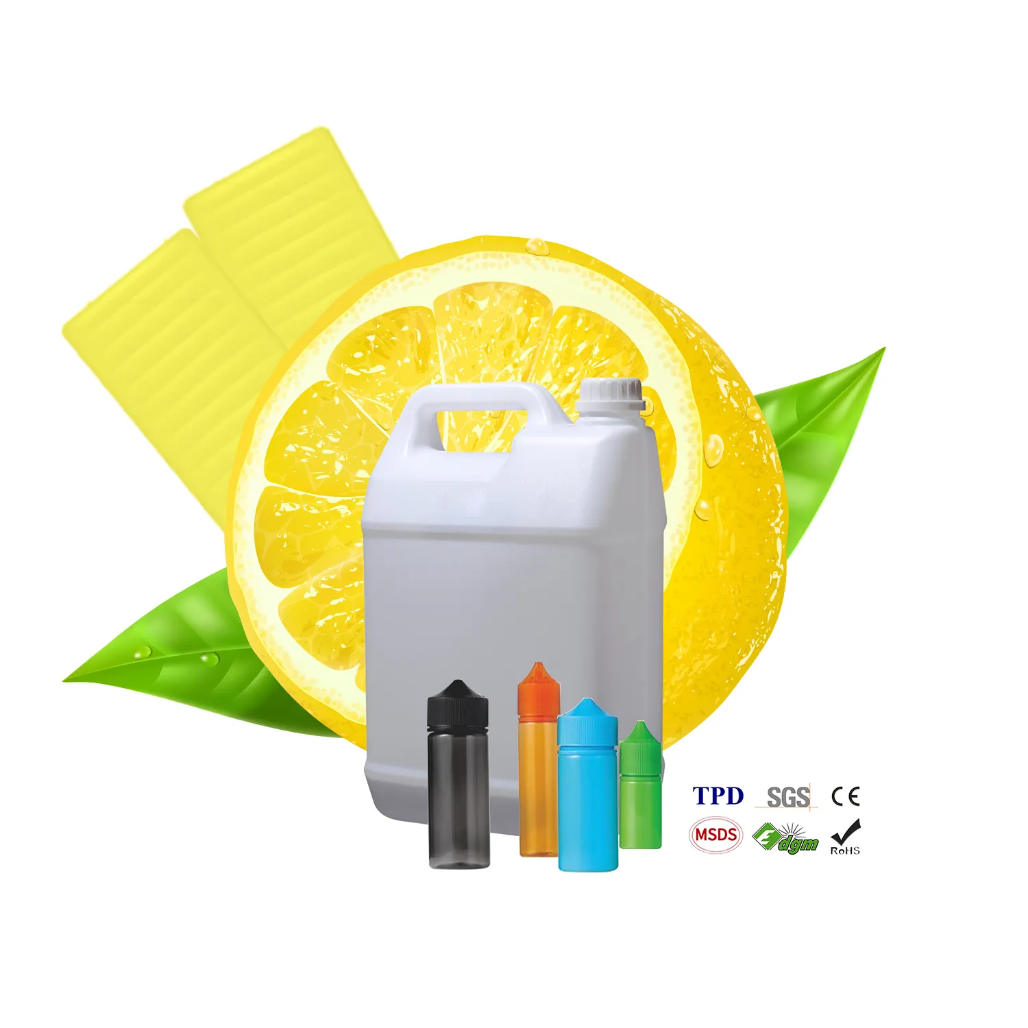 Vaping Muster 5kg/20kg food grade high concentrates Liquid lemon gum flavor for tobacco