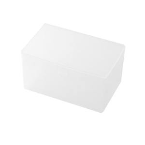 Organisateur de cartes de bureau transparent, rectangulaire, avec couvercle, petites, moyennes et grandes tailles, type vertical, pour rangement de bureau, organisateur de tiroir - Product Image 1