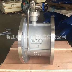 Vannes à clapet papillon à faible résistance HH48X HH49X-16 25 en acier inoxydable et fonte pour fluides huileux - Product Image 3