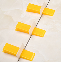 Clips de carrelage au design moderne, système de nivellement réutilisable pour carreaux en porcelaine, pour l'installation et la décoration des sols