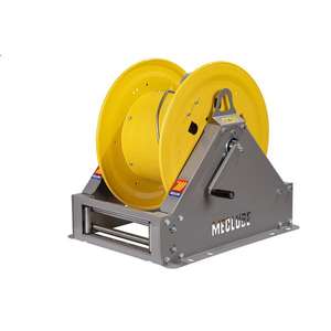 MECLUBE - 076-6196-600 Industrial <b>hose</b> <b>reel</b> in painted steel manual series fm-601 for oil and lubricants 1'' (<b>without</b> <b>hose</b>) - Product Image 1