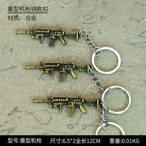 Llavero de Metal de Aleación de Zinc de Alta Calidad con Forma de Pistola AK 47, Llavero CF de Proveedor Chino - Product Image 4