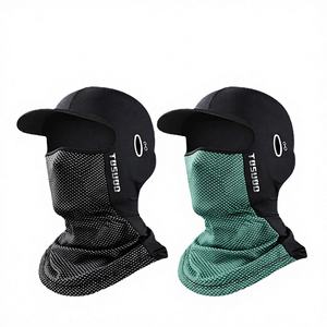 Masque de cyclisme magnétique respirant en soie glacée pour l'extérieur, protection solaire intégrale pour hommes et femmes - Product Image 3