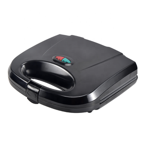 Sandwichera multifunción de 2 rebanadas con superficie de rejilla profunda antiadherente para filetes de jamón y huevo Parrillas eléctricas compactas - Product Image 2