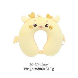 Phim Hoạt Hình Rồng Dễ Thương Tinh Khiết Bộ Nhớ Bọt Hình Dạng U Chống Tĩnh Trọng Lượng Nhẹ Du Lịch Cổ Gối Với Màu Sắc Tùy Chỉnh Cho Máy Bay - Product Image 4