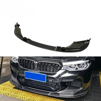 Lèvre de pare-chocs avant en fibre de carbone pour BMW F90 M5 2018 2019