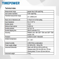 Probador de Valor Ácido/Básico TP6320, Utiliza el Método de Titulación Potenciométrica, Operación Simple/Rápida, Alto Rendimiento, Bajo Consumo de Energía