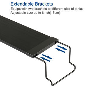 <span class=keywords><strong>Heto</strong></span> <span class=keywords><strong>Aquarium</strong></span> Licht Led, Led Licht <span class=keywords><strong>Aquarium</strong></span>, Met Aluminium Shell Uitschuifbare Beugels Voor Zoetwater <span class=keywords><strong>Aquarium</strong></span> - Product Image 2