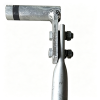 Conector Tipo T de Alta Resistencia TLY para Barra Colectora Tubular, Accesorios de Aluminio de Alta Conductividad para Energía