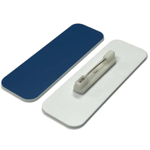Placa de Identificación de Plástico Grabada con Láser, Personalizable con Logotipo, Reutilizable, para Empleados de Restaurante, con Pin o Imán <span class=keywords><strong>en</strong></span> <span class=keywords><strong>la</strong></span> Parte Posterior - Product Image 3