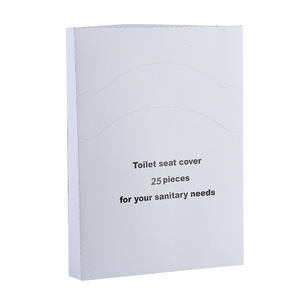 Funda para asiento de inodoro, 25 piezas, soluble en agua, desechable, para necesidades sanitarias - Product Image 2