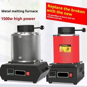 Fournaux <span class=keywords><strong>de</strong></span> fusion industriels <span class=keywords><strong>pour</strong></span> feuille d'<span class=keywords><strong>or</strong></span>, cuivre, aluminium et acier. Mini-fourns électriques numériques <span class=keywords><strong>de</strong></span> fusion. - Product Image 2