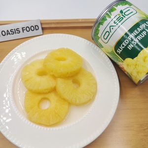 Konserve ananas hafif şurup içinde dilimlenmiş fabrika promosyon fiyat konserve ananas dilim/Chunk/adet/ezilmiş - Product Image 4