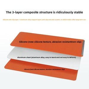 Soporte Flexible <span class=keywords><strong>de</strong></span> Silicona para Teléfono, Soporte Multifuncional Plegable Tipo Tarjeta, Organizador <span class=keywords><strong>de</strong></span> Escritorio Ajustable y Plegable para Celular, Manos Libres - Product Image 4