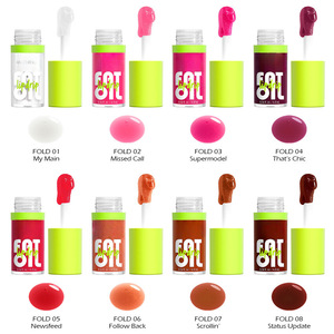 Gloss à lèvres crème minérale, fini miroir brillant, couleur de lèvres volumineuse avec de l'huile pour un volume accru - Product Image 6