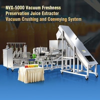 Ligne d'équipements de transformation des boissons pour usine de jus de fruits |   Machine de broyage, de pulpage et de pasteurisation |   MOQ personnalisé pour la vente en gros
