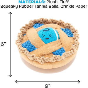 Juguete de Peluche con Sonido en Forma de Pastel para Perros Pequeños, Medianos y Grandes, Material de Algodón, Empacado en Bolsa, para Entrenamiento Interactivo Personalizado - Product Image 2