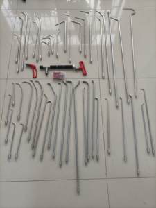 Set Attrezzi Professionali Super <span class=keywords><strong>PDR</strong></span> per Auto 45 Pezzi Strumento a Sgancio Rapido Gancio e Asta <span class=keywords><strong>PDR</strong></span> per Riparazione Ammaccature Auto Nuovo Aggiornamento Gancio a Forma Speciale - Product Image 2